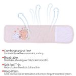 Baby Umbilical Belt, Newborn Belly Belt Cartoon Cotton Umbilical Cord Soft Infant Belly Band PInk Newborn Navel Belt Waist Support Belt for 0-12 Months Babies - Image 9